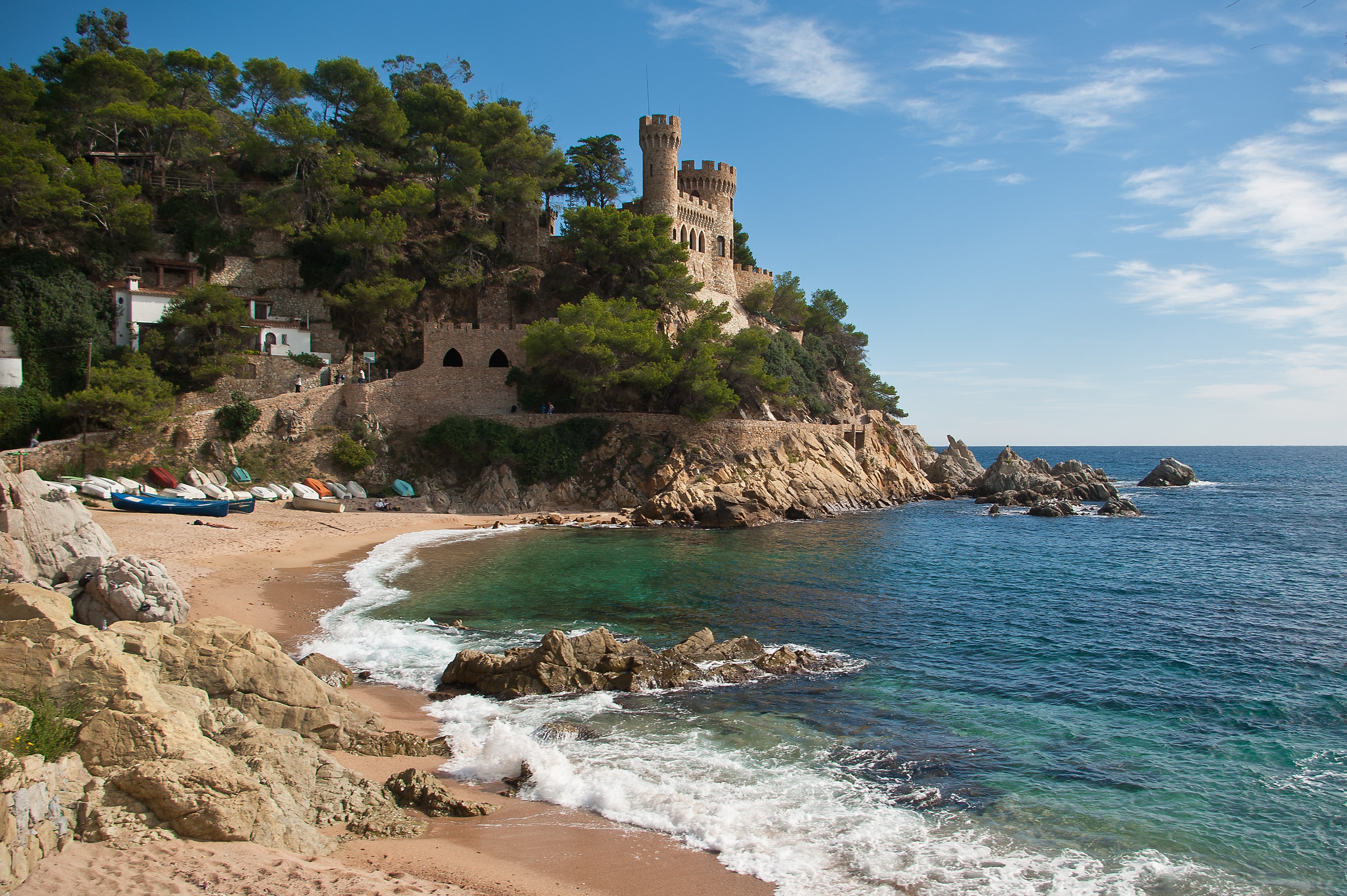 Kasteel in Lloret de Mar
